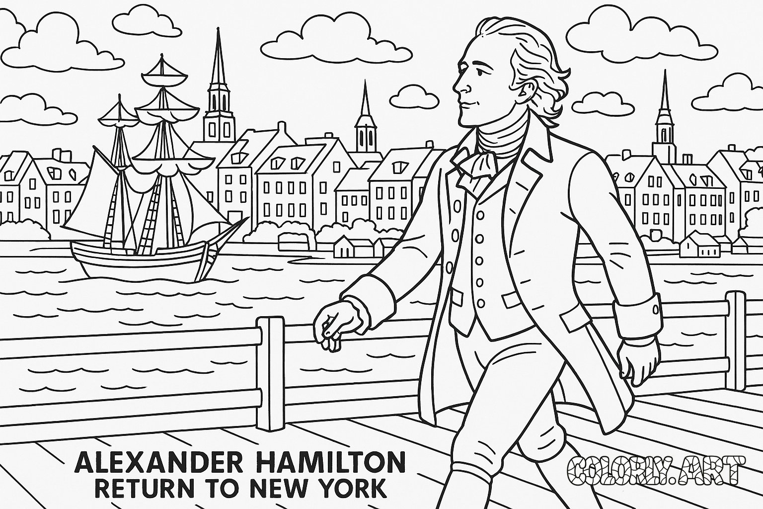 Hamilton's New York Return
